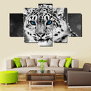 5PCS/Set Canvas Painting for Home Bedroom Cafe Hotel Room Wall Art Wall Decor Paintings Tiger Print Charms 30*40/60/80cm