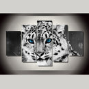 5PCS/Set Canvas Painting for Home Bedroom Cafe Hotel Room Wall Art Wall Decor Paintings Tiger Print Charms 30*40/60/80cm