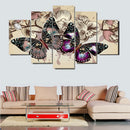 5PCS/Set Canvas Painting for Home Bedroom Cafe Hotel Room Wall Art Wall Decor Printed Paintings 30*40/60/80cm
