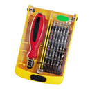 37 Pieces Multi Purpose Hardware Screwdriver Hand Tools Set Kit for Household Appliances Repair
