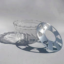 High Heat Resistant Borosilicate Thicken Glass Teapot Warmer Heating Base Set Tea Pot Tealight Heater