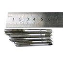 5Pieces M3 -M8 Industrial HSS Metric Taper Plug Tap Thread Drill Bit Hand Tool