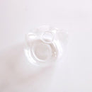 Lovely Cat Shaped Clear Glass Flower Hydroponic Diaplay Vases Terrarium Container Living Room Decor