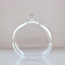 Ball Shaped Glass Cover DIY Plant Dry Flower Display Terrarium Microschaft Fairy Garden Container with Wooden Tray