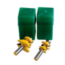 2Pieces Matched Tongue Groove Router Bit Set 1/2inch Shank Woodworking Tools