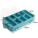 Compartments Plastic Screws Threads Bolts Nails Nuts Storage Case Box Tools