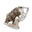 Beauty Design Silver Plated Resin Wine Rack Wine Bottle Holder Art Handicrafts Wedding Party Tabletop Furnishing Articles