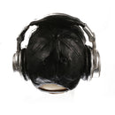 3D Skeleton Skull with Cap and Headphone Model Head Bone Ornament Night Party Pub Bar Decorative Figurine Craft