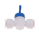 3/8 ''OD Tube Ball Valve Quick Connect Shut Off for RO Water Reverse Osmosis