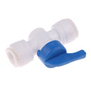 3/8 ''OD Tube Ball Valve Quick Connect Shut Off for RO Water Reverse Osmosis
