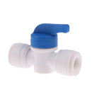 3/8 ''OD Tube Ball Valve Quick Connect Shut Off for RO Water Reverse Osmosis