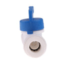 3/8 ''OD Tube Ball Valve Quick Connect Shut Off for RO Water Reverse Osmosis
