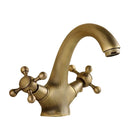 Antique Bass Kitchen Faucet Mixer Water Tap Centerset Bathroom Sink Faucet