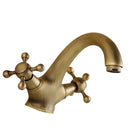 Antique Bass Kitchen Faucet Mixer Water Tap Centerset Bathroom Sink Faucet