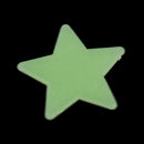 50 Pieces GLOW IN THE DARK STARS Ceiling Wall Glowing Stickers 4.2cm Yellow