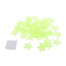 50 Pieces GLOW IN THE DARK STARS Ceiling Wall Glowing Stickers 4.2cm Yellow
