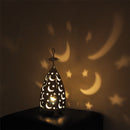 Rustic Wedding Hanging Decor Hollow Moon Star Tealight Candle Holder Lanterns Home Decor
