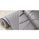 Non-Woven 3D Stripe Curve Wallpaper Roll Backdrop Wall Covering Paper Murals