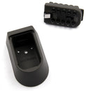 Outdoor Wall Mounted Key Safe Box Secure Lock Combination Push Buttom Code Black 105x65x55mm