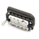 Outdoor Wall Mounted Key Safe Box Secure Lock Combination Push Buttom Code Black 105x65x55mm