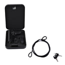 Strong Steel Key Operated Security Money Cash Jewelry Safe Box Home Office Storage Case