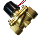 2W-250-25 24V AC 3/4' Electric Solenoid Valve Gas Water Fuel Air Solid Coil