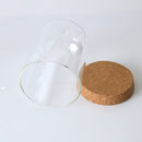 7'' Decorative Clear Glass Apothecary Cloche Bell Jar / Plant Terrarium / Desktop Centerpiece Dome Display Mum Day Favor