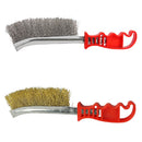 Heavy Duty Spid Wire Hand Brush Stainless Steel Bristles Rust Paint Removal