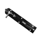 Black Iron Garden Gate Latch Shed Door Tower Barrel Bolt Slide Lock Hardware