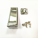 Traditional Hasp and Staple Stainless Steel Gate Door Shed Latch Fasteners Lock Hardware