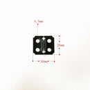 Traditional Hasp and Staple Iron Gate Door Shed Latch Fasteners Lock Hardware Black