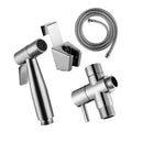 7/8''Brass T-adapter Handheld Bidet Toilet Shattaf Kit Sprayer Wall Bracket House set