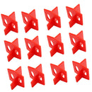50Pieces 2mm Tile Leveling System 3 Side Tile Spacer Cross T Floor Wall Tool