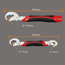 2Pieces Snap Grip 6-32mm Adjustable Wrench Spanner Universal Quick Multi-function Tools