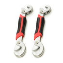 2Pieces Snap Grip 6-32mm Adjustable Wrench Spanner Universal Quick Multi-function Tools