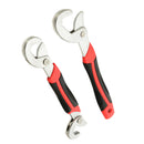 2Pieces Snap Grip 6-32mm Adjustable Wrench Spanner Universal Quick Multi-function Tools