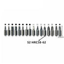 17 Pieces Ratchet Screwdriver Socket Nut Set T Key Type S2 Bits Multifunction Home Repair Hand Tools