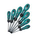 1 Set of 9 Pieces Multi-purpose Screwdriver Set Magnetic Phillips Slotted Convenient Bag Home Repair Hand Tool