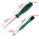 10Pieces Screwdriver Set Magnetic Phillips Slotted Double Head Socket Nut Convenient Home Repair Hand Tools Set