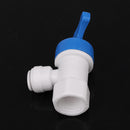 Equal Straight Tube Ball Valve Quick Connect Fitting 1/4-Inch Push in to 1/4-Inch Thread Connector Valve Start RO Water System