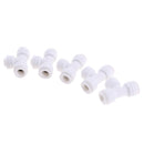 5Pieces Tube Ball Valve Quick Connect Fitting 3 Way 3/8inch 1/4-Inch 3/8inch Push in Connector Valve Start RO Water System