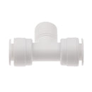 3Pieces Tube Ball Valve Quick Connect Fitting 3/8-Inch Push in 3- Way Connector Valve Start RO Water System
