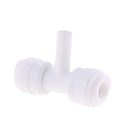 5Pieces Tube Ball Valve Quick Connect Fitting 1/4-Inch Push in 3- Way Connector Valve Start RO Water System