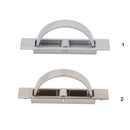 Grind arenaceous Home Furniture Decor Zinc Alloy Invisible Door Drawer Pull Handle Knob