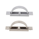 Grind arenaceous Home Furniture Decor Zinc Alloy Invisible Door Drawer Pull Handle Knob