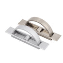 Home Furniture Cabinet Closet Decor Zinc Alloy Invisible Door Drawer Pull Handle Knob