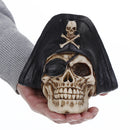 Gothic Pirate Skull Model Night Party Decorative Resin Ornament Collectible Craft