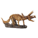 Resin Dinosaur Skeleton Triceratops Model Figure Home Decorative Figurine