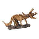 Resin Dinosaur Skeleton Triceratops Model Figure Home Decorative Figurine