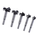 5 Pieces HSS Woodwork Boring Wood Hole Saw Cutter Drill Bit 15/ 20/ 25/ 30/ 35mm
